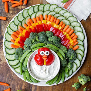 turkey-veggie-tray